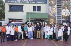 Operativo Médico realizado por la SVSP., dirigido al personal vigilante que labora en empresas de seguridad