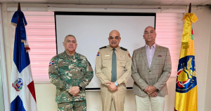 El Mayor General MIGUEL Á. RUBIO BÁEZ, ERD, Inspector General de las Fuerzas Armadas dejó posicionado al nuevo Director Ejecutivo de la Superintendencia de Vigilancia y Seguridad Privada (SVSP), General de Brigada JUSTO ORLANDO DEL ORBE PIÑA, ERD.