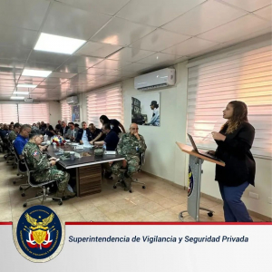 Personal de la Superintendencia de Vigilancia y Seguridad Privada (SVSP) reciben capacitación sobre las Normas Básicas de Control Interno (NOBACI)