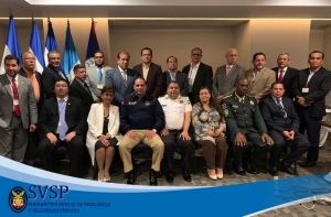 El Director Ejecutivo El General de Brigada, Jean A. Romero Jorge, ERD. Asiste a la reunión de trabajo en la ciudad de Guatemala