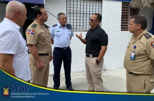 El Director Ejecutivo SVSP., realiza visita de cortesía a la Empresa de Seguridad de la región Este, Investigaciones Corporativas Gomez (INCORP).