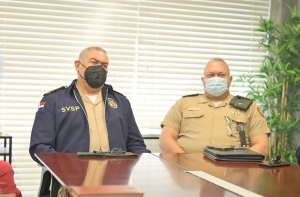 El Director Ejecutivo SVSP., sostuvo una reunión con los empresarios de la Asociación de Empresa Seguridad Electrónica (ADESE)