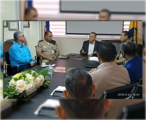 El Director Ejecutivo de esta SVSP., se reunió con Encargados de Cuerpos de Seguridad Propia