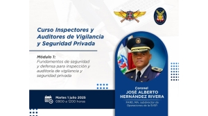 La SVSP, a través de su Instituto de Formación de Seguridad Privada (INFOSEP), continuamos con el desarrollo del Curso de Inspectores y Auditores de Vigilancia y Seguridad Privada.