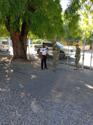 Superintendencia de Vigilancia y Seguridad Privada realiza recorrido de supervisión en la zona sur del país.