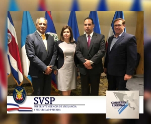 El Director Ejecutivo de la Superintendencia de Vigilancia y Seguridad Privada, Gral. de Brigada Jean A. Romero Jorge, participa en el Congreso Regional de Seguridad Privada GUATEMALA 2019