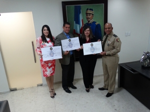 Director Ejecutivo SVSP. entrega licencias a Compañías certificadas.