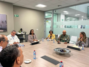 El Director Ejecutivo de la SVSP. junto a directivos del INFOTEP, se reúnen con las asociaciones y directivos de la diferentes empresas de seguridad.