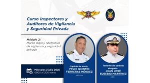 Curso de Inspectores avanza con enfoque en normativa legal del sector seguridad